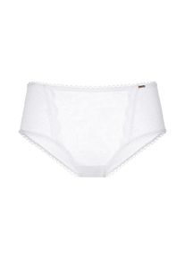 Dorina, Damen, Midislip &raquo;Arya&laquo; Spitze, Netzbesatz, WHITE, S, WHITE, Damenslip von Dorina