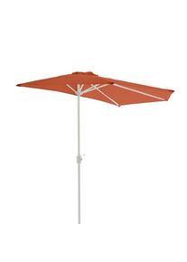 Vcm, Sonnenschirm &raquo;Sonnenschirm, halbrund orange&laquo;, Braun, Obermaterial: 100% Sonstiges Material (Ananasfaser) AM_PF ., Braun