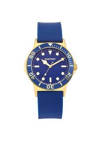SURI FREY, Damen, Quarzuhr &raquo;Armbanduhr SFY Emmy&laquo;, Blau, Blau, Angenehmes Silikonband mit Dornschlie&szlig;e.
