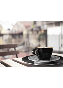 Seltmann Weiden, Fr&uuml;hst&uuml;cksteller &raquo;Fr&uuml;hst&uuml;cksteller Life Fashion &oslash; 22, 5 cm 6er Set&laquo;, Elegant Grey, Elegant Grey