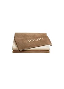 JOOP!, Wohndecke &raquo;Wohndecken 1er Pack&laquo;, Beige/Braun, Obermaterial: 58% Baumwolle CO. 35% Polyacryl PAN. 7% Polyester PES., B/L: 150 cm, Beige/Braun