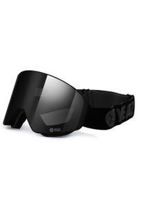 YEAZ, Snowboardbrille &raquo;Magnet-Ski-Snowboardbrille schwarz/schwarz APEX&laquo;, schwarz, Snowboardbrille