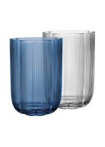 Villeroy & Boch Villeroy & Boch, Dekovase &raquo;Vasen Fleur 22, 5 cm 2er Set bunt&laquo;, bunt, bunt