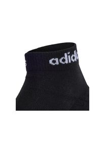 adidas originals, Damen, Kurzsocken &raquo;Socken Linear Cushioned Ankle 12er Pack&laquo;, Schwarz, 43-45, Schwarz, adidas Unisex Quarter Socken