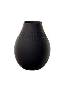 Villeroy & Boch Villeroy & Boch, Dekovase &raquo;Vase Perle Manufacture Collier 20 cm&laquo;, Noir, Noir