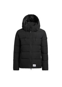 Khujo, Herren, Wintermantel &raquo;Steppjacke Loga2-YM&laquo;, Black, XL, Black, Moderne Winter-Steppjacke in urbanem Design