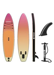 YEAZ, Inflatable SUP-Board &raquo;SUP Board PARADISE BEACH - EXOTRACE PRO -&laquo;, orange, Inflatable SUP-Board