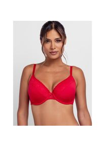 Dorina, B&uuml;gel-BH &raquo;Sonia&laquo; 2er Pack, mit Spitzendetails, verstellbare Tr&auml;ger, RED/BLACK, Cup E, 80 -Cup E, B&uuml;gel-BH