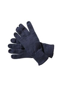 Jan Vanderstorm, Herren, Strickhandschuhe &raquo;Handschuh BRYNJAR&laquo;, dunkelblau, dunkelblau, Handschuhe BRYNJAR im kombinierfreudigen Look