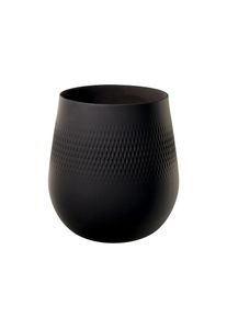 Villeroy & Boch Villeroy & Boch, Dekovase &raquo;Vase Manufacture Collier 23 cm&laquo;, Noir, Noir