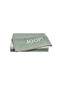 JOOP!, Wohndecke &raquo;Wohndecken 1er Pack&laquo;, Jade, Obermaterial: 58% Baumwolle CO. 35% Polyacryl PAN. 7% Polyester PES., B/L: 150 cm, Jade