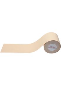 MAGIC BODYFASHION, Damen, Klebe-BH &raquo;Boob Tape&laquo; 5m lang, 6, 5 cm breit, tr&auml;gerlos, r&uuml;ckenfrei, tief ausgeschnitten und viele weitere Optionen, latte, N