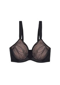 Triumph, Minimizer-BH &raquo;Airy Sensation W01&laquo; verkleinert die Brust optisch um eine Cup-Gr&ouml;&szlig;e, BLACK, Cup C, 80 -Cup C, Minimizer-BH