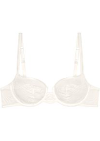Triumph, Balconette-BH &raquo;Delightful Spotlight&laquo; mit graphischer Spitze, SILK WHITE, 75 - Cup C
