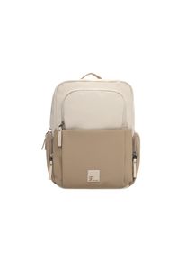 SURI FREY, Damen, Rucksack &raquo;Rucksack SFY Karny&laquo;, beige-kombi 443, B/H/T: 31 cm x 38 cm x 12 cm, beige-kombi 443, Angenehmes Material aus Feinsynthetik
