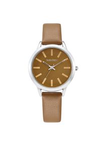 SURI FREY, Damen, Quarzuhr &raquo;Armbanduhr SFY Lissy&laquo;, Braun, Braun, Weiches Kunstlederarmband mit Dornschlie&szlig;e.