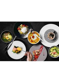 Seltmann Weiden, Brotteller &raquo;Brotteller Life Fashion &oslash; 16, 5 cm 6er Set&laquo;, Elegant Grey, Elegant Grey