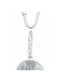 Adelia&acute;s Adelia ́s, Damen, Anh&auml;nger Schl&uuml;ssel &raquo;925 Silber Schl&uuml;sselanh&auml;nger Christophorus &Oslash; 27, 5 mm&laquo; (), silber, silber, Ma&szlig;e - &Oslash; 27,5 mm