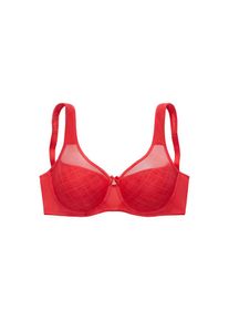 Nuance, Minimizer-BH mit B&uuml;gel und graphischer Alloverspitze, rot, Cup G, 100 - Cup G, Minimizer-BH