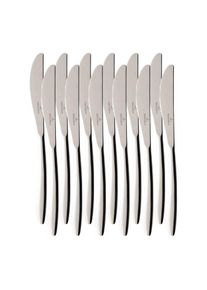 Villeroy & Boch Villeroy & Boch, Tafelmesser &raquo;Tafelmesser SoftWave 23, 7 cm 12er Set silber&laquo;, silber, 12 tlg., silber
