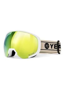 YEAZ, Skibrille &raquo;Ski- und Snowboard-Brille BLACK RUN&laquo;, gold, Skibrille