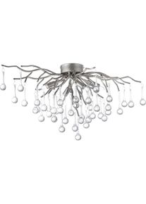 Paul Neuhaus, Deckenleuchte &raquo;ICICLE&laquo; G9 1 Stk., stahlfarben, 4, stahlfarben