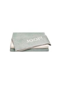 JOOP!, Wohndecke &raquo;Wohndecken 1er Pack&laquo;, Jade, Obermaterial: 58% Baumwolle CO. 35% Polyacryl PAN. 7% Polyester PES., B/L: 150 cm, Jade