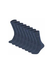 Camano, Damen, Sneakersocken &raquo;Socken 8er Pack&laquo;, Blau, 35-38, Blau, Camano Unisex Socken im 8er Pack