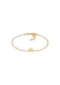 Elli, Damen, Armkette &raquo;Armband Stern Anh&auml;nger Astro Basic 925 Silber&laquo;, Gold, Gold, Himmlisches Armband f&uuml;r Frauen
