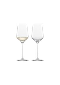 Zwiesel Glas, Wei&szlig;weinglas &raquo;Wei&szlig;weingl&auml;ser Pure 300 ml 2er Set transparent&laquo;, transparent, Glas, transparent