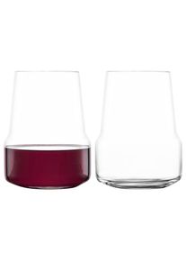 Zwiesel Glas, Rotweinglas &raquo;Rotwein Tumbler Level 2er Set transparent&laquo;, transparent, Glas, transparent