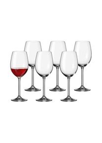 Leonardo, Rotweinglas &raquo;Rotweingl&auml;ser Daily 180 ml 6er Set transparent&laquo;, transparent, Glas, transparent