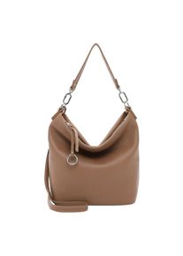 SURI FREY, Damen, Beuteltasche &raquo;Beutel SFY Debby&laquo;, darktaupe 950, darktaupe 950, Wundersch&ouml;nes Material aus Feinsynthetik