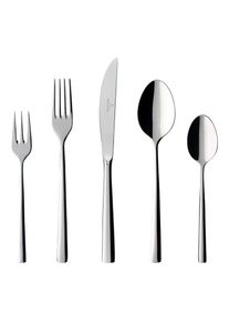Villeroy & Boch Villeroy & Boch, Besteck-Set &raquo;Tafelbesteck Piemont 30er Set silber&laquo;, silber, silber