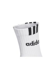adidas originals, Damen, Sneakersocken &raquo;Socken Cushioned 3S Linear 12er Pack&laquo;, Wei&szlig;, 37-39, adidas Unisex Half-Crew Socken f&uuml;r Sie und Ihn