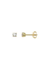 ONE ELEMENT, Damen, Paar Ohrstecker &raquo;0.30 ct Diamant Brillant Ohrringe Ohrstecker aus 585 Gelbgold&laquo;, gold, gold, mit Liebe gefertigt aus 585 Gelbgold