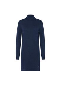 oxmo, Damen, Strickkleid &raquo;Strickkleid OXAIDA ROLLNECK&laquo;, Total Eclipse Melange, N-Gr, S -N-Gr, Total Eclipse Melange, Modisches Midikleid der d&auml;nischen