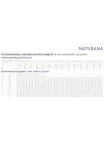 Naturana, Damen, Schalen-BH &raquo;The Wednesday&laquo; 1 Stk. Entlastungstr&auml;ger, mit Design, bequem, feminin, ohne B&uuml;gel, schwarz, Cup A, 95 -Cup A, schwarz, BH 