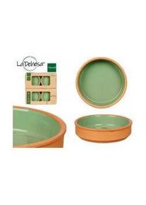 La Dehesa Satz 4 Steingutt&ouml;pfe 16 cm Farbe gr&uuml;n, Backform, Gr&uuml;n