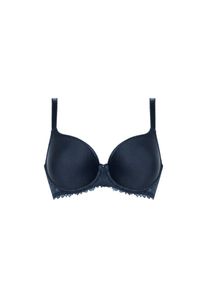 Mey, Damen, B&uuml;gel-BH &raquo;Luxurious&laquo; Zweifarbige Spitze, Ziertr&auml;ger verstellbar, Full-Cup, night blue, Cup F, 75 -Cup F, night blue, Damen Spacer-BH von 