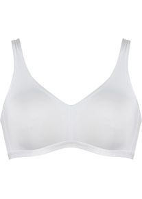 Naturana, Damen, Minimizer-BH &raquo;The Thursday&laquo; 1 Stk. ohne B&uuml;gel, breite Tr&auml;ger, basic, bequem, weich, Entlastungstr&auml;ger, wei&szlig;, Cup C, 80 - Cup C, wei&szlig;,