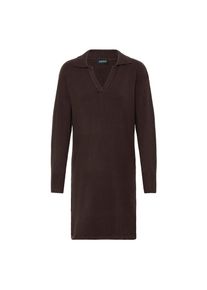 oxmo, Damen, Strickkleid &raquo;Strickkleid OXBMMNERA DRESS&laquo;, Coffee Bean, N-Gr, M -N-Gr, Coffee Bean, Modisches Minikleid der d&auml;nischen Top-Marke