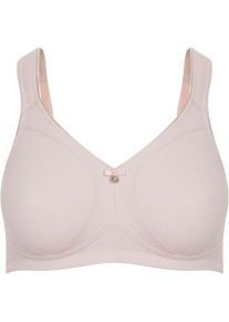 SuSa, Damen, B&uuml;gelloser BH &raquo;Capri&laquo; vorgeformte Cups, Mikrofaser, Komfort-Tr&auml;ger, bequem, sand, 80 - Cup F, BH ohne B&uuml;gel von SuSa