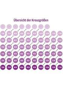 Nuance, Minimizer-BH mit B&uuml;gel und wattierten Tr&auml;gern, uni-wei&szlig;, Cup C, 80 -Cup C, Minimizer-BH