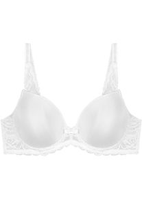 Triumph, B&uuml;gel-BH &raquo;Amourette Spotlight WHP X&laquo; florales Spitzen-Design, leichte Polsterung, formende B&uuml;gel, WHITE, 85 - Cup B