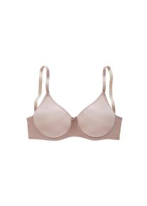 Nuance, Minimizer-BH mit B&uuml;gel und nahtlosen Cups aus schimmerndem Material, Basic, sand, 90 - Cup G