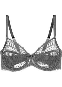 Triumph, B&uuml;gel-BH &raquo;Aura Spotlight W&laquo; moderne Grafikspitze, ohne Einlagen, verstellbare Tr&auml;ger, BLACK, 80 - Cup F