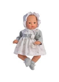 Asi - Koke Puppe im grauen Kleid, 36 cm