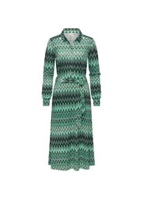 Ragwear, Damen, Blusenkleid &raquo;Blusenkleid Plantee Print&laquo;, Dusty Green26, N-Gr, XXL -N-Gr, Dusty Green26, Damen Hemdblusenkleid f&uuml;r Alltag und Freizeit