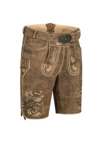 N&uuml;bler N&uuml;bler, Herren, Trachtenlederhose &raquo;Lederhose Siegbert&laquo;, Braun, 54 - EURO, Lederhose - Hochwertige Trachtenmode, Designed in Bavaria, Trachtenmode